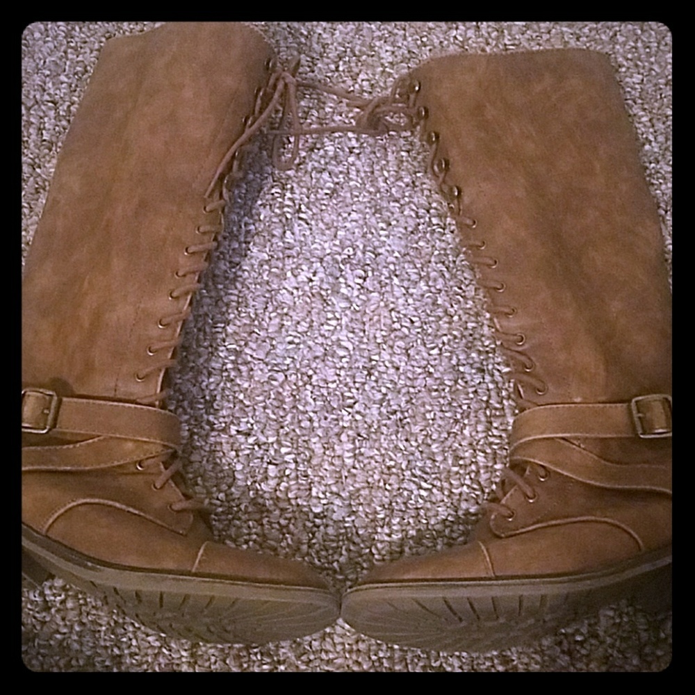 Knee High Brown Boots
